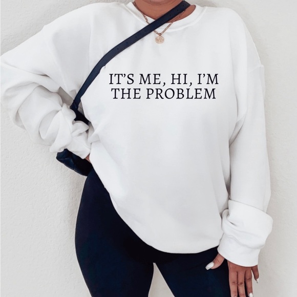 Tops - It’s Me I’m the problem Midnights Taylor Long Sleeve Sweatshirt